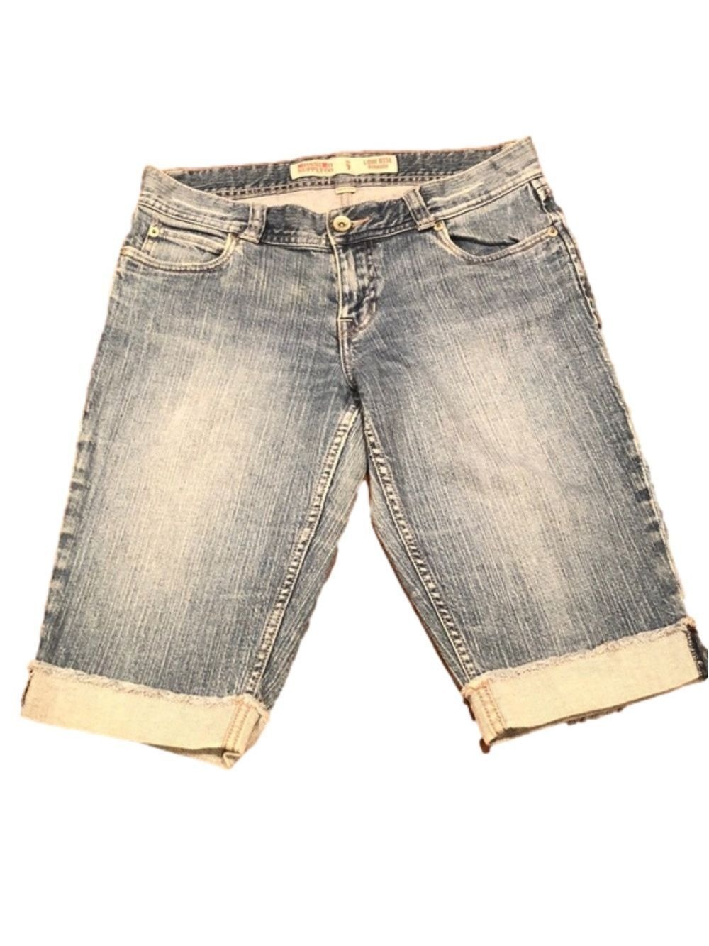 MOSSIMO SUPPLY CO Low Rise Bermuda Shorts Size 7